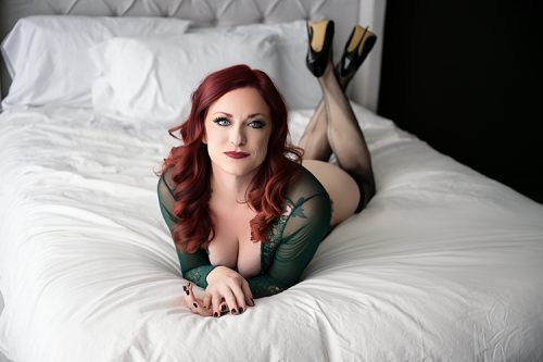 A moment of peaceful self-reflection